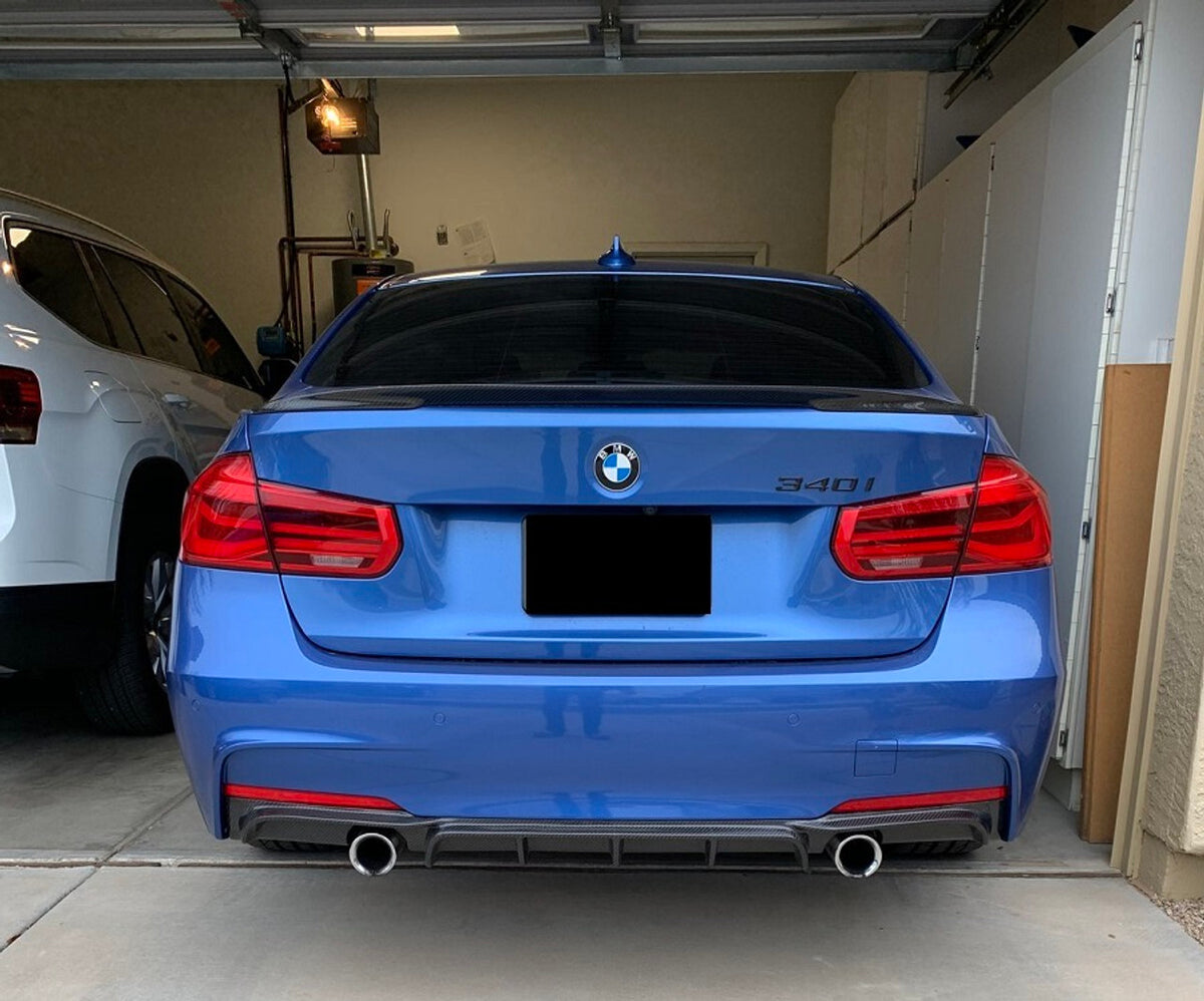 F30 Rear Diffuser Kit BMW M Performance Style Rear Diffuser for F30